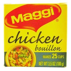Maggi, Bouillon Chicken, 3.5 Ounce (12 Grocery & Gourmet Food