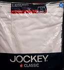 JOCKEY Classic Mens Boxer Briefs 3/pack White Size XL