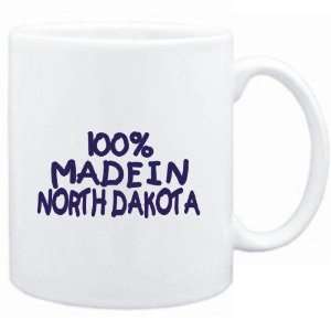 Mug White  100 % MADE IN North Dakota  Usa States 
