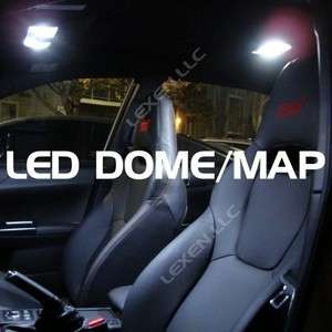 LED WHITE 2 PCS DOME MAP INTERIOR LIGHT BULBS hid CHEVY  
