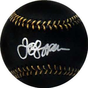  Jeff Suppan Autographed Black Leather Baseball Sports 