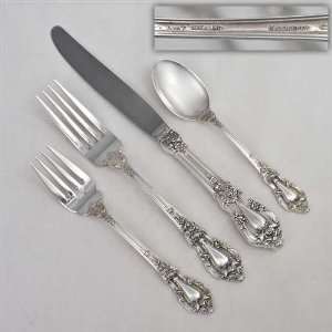  Eloquence by Lunt, Sterling 4 PC Setting, Dinner Size 