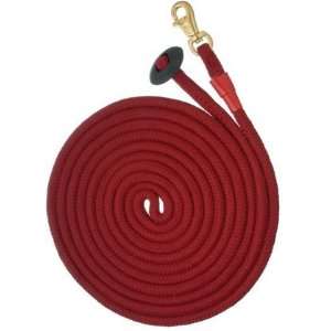  Tough 1 Rolled Cotton Lunge Line w/Solid Brass Snap 