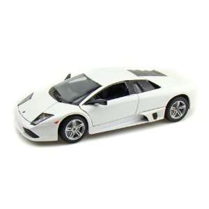  Lamborghini Murcielago LP640 1/18 White Toys & Games