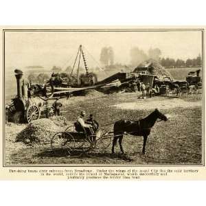 1912 Print Los Angeles California Farm Antique Farming Machinery 