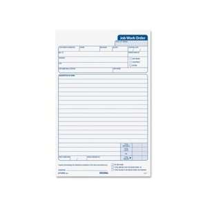  Tops Carbonless Three Part Job Work Forms
