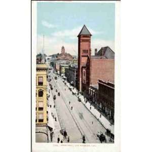  Reprint Los Angeles CA   Broadway 1900 1909