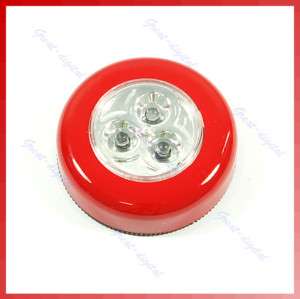 LED Stick Tap Touch Light Lamp Battery Powered Red  