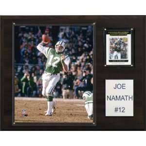  NFL Joe Namath New York Jets Player Plaque Sports 