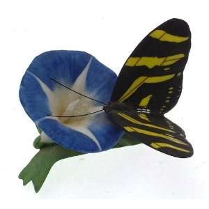   Longwing Butterfly FP85 porcelain sculpture   F404