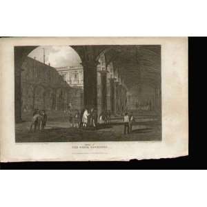  1816 Royal Exchange Early London Engraving