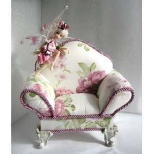   Fairy Sofa Keepsake Jewelry Box Victorian Chair 