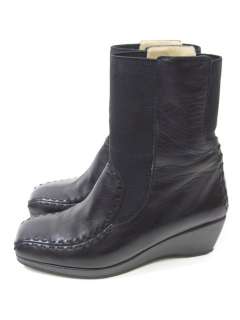 STEPHANIE KELIAN Leather Mid Calf Boots Sz 6.5 BOX  