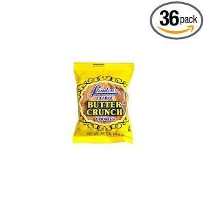 Lindens Butter Crunch Cookies, 1.75 Oz Bags (Pack of 36)  
