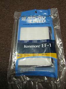  Kenmore Vacuum Cleaner EF1Micron HEPA Filter 86889 4370417 116 