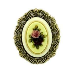    Victorian Porcelain Flowers Limoge Pin Womens Jewelry Jewelry