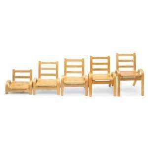  Angeles B78C07 7 in. Naturalwood Chair