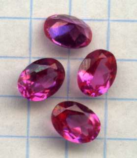 Oval Lab Created Alexandrite U choose size 6x4 14x10mm  