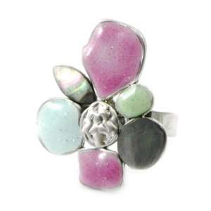  Ring creator Bora Bora pink green. Jewelry