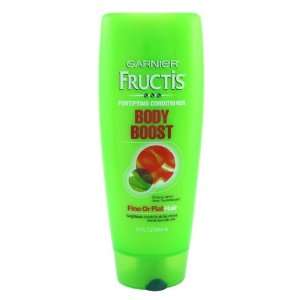 Garnier Fructis Body Boost Fortifying Conditioner, For Fine or Flat 