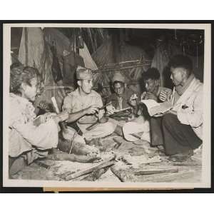   on heels of the Japs,northern Burma,Kachin scouts,1944