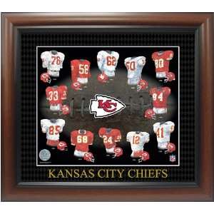Kansas City Chiefs Evolution Team Uniforms Memorabilia.
