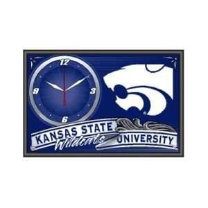  NCAA Kansas State Wildcats Framed Clock