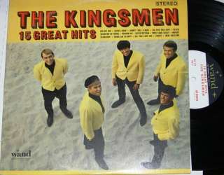 THE KINGSMEN, 15 Greatest Hits (Stereo LP)  