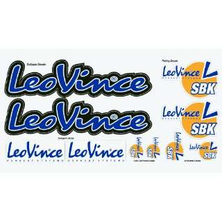  LeoVince SBK Sticker Kit   Basic Automotive