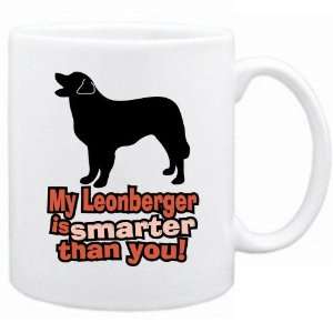    New  My Leonberger Is Smarter Than You   Mug Dog