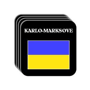  Ukraine   KARLO MARKSOVE Set of 4 Mini Mousepad Coasters 