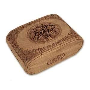  Wood jewelry box, Kashmiri Delight
