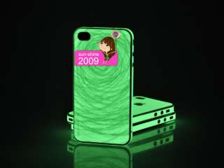 Hello Kitty Luminous Decal Sticker Skin for Apple iPhone 4 4G 