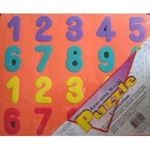  Learning World Puzzle Collection   Soft Numbers Toys 