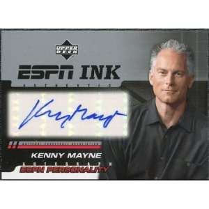   06 Upper Deck ESPN Ink #KM Kenny Mayne Autograph Sports Collectibles