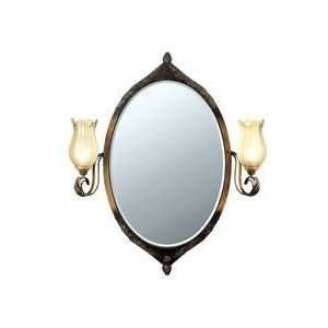  Kenroy Home St. Lucia Latte 2 Light Vanity Mirror with 