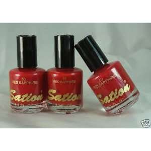  Sation # 50 Red Sapphire Polish Lacquer 