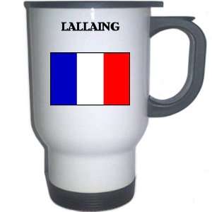  France   LALLAING White Stainless Steel Mug Everything 