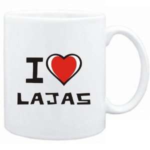  Mug White I love Lajas  Cities