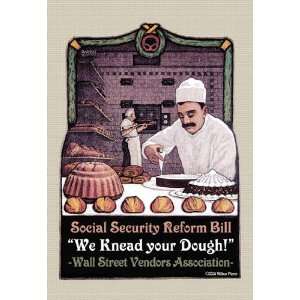  We Knead Your Dough 20x30 poster