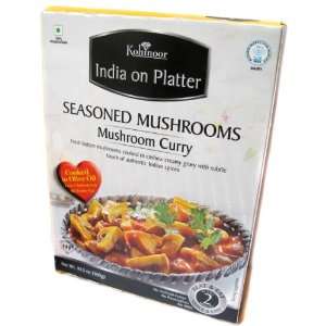 Kohinoor Heat & Eat Mushroom Curry (Seasoned Mushrooms)   10.5oz 