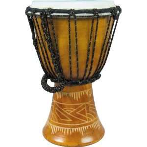  CasaPercussion Djembe, Kuta carving (small) Musical 