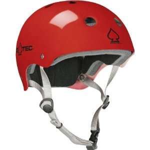  Protec Helmet Deep Red Medium Skate Helmets Sports 