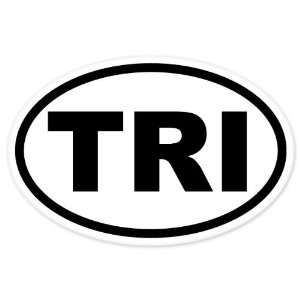  TRI 140.6 Ironman Triathlon Run car bumper window sticker 