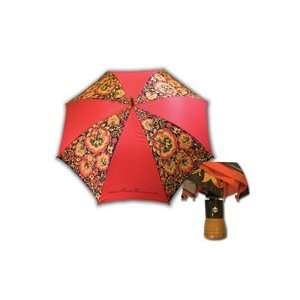  Folding Umbrella   Khokhloma (Red) 