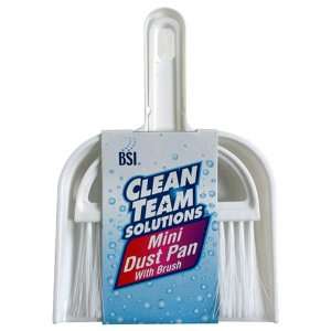  Clean Team Solutions Mini Dustpan With Brush, 6 Count Box 