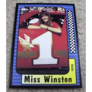  1991 Maxx Miss Winston Sandi Fix # 168 Nascar Racing Card 