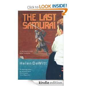 The Last Samurai Helen Dewitt  Kindle Store