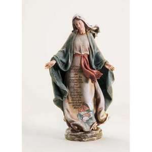   Faith Catholic Hail May Figurine Stone Resin Gift Boxed Home