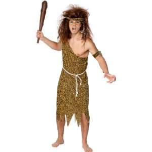   New Mens Caveman/Cave Man Fancy Dress Costume Large Toys & Games